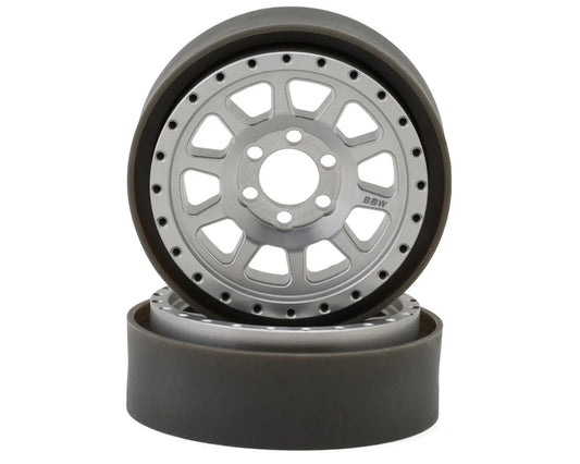 VPS08151     Vanquish Products Battle Born Wheels Sierra 2.2 Beadlock Crawler Wheels (Clear) (2)     | The RC Shop at Dr Dans