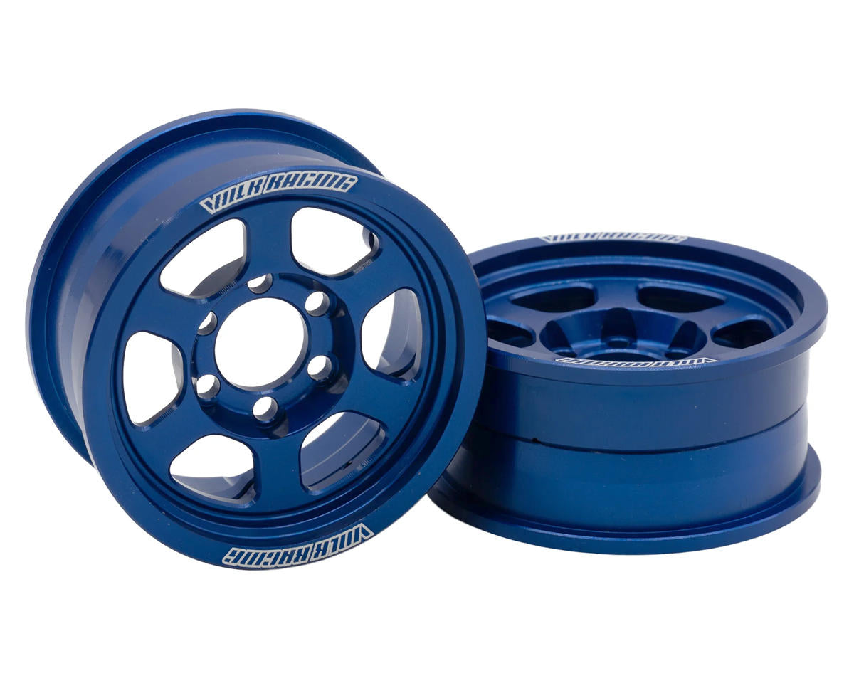 Vanquish Volk Racing TE37XT 1.9" Beadlock Wheels Blue – VPS08524
