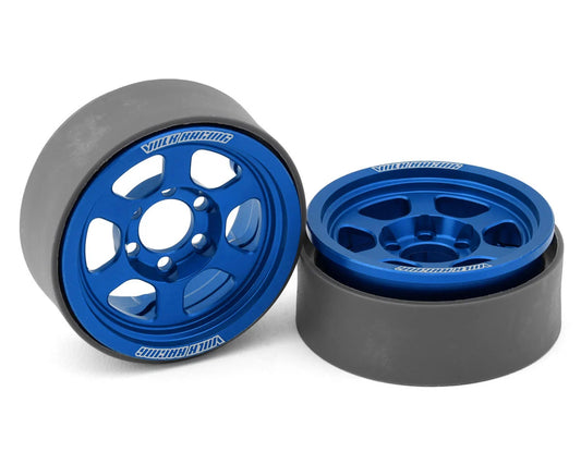 Vanquish Volk Racing TE37XT 1.9" Beadlock Wheels Blue – VPS08524