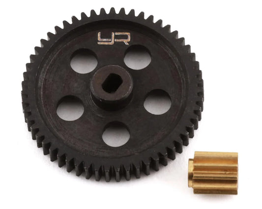 YEA-AXSC-074 Yeah Racing Axial SCX24 Spur & Pinion Gear Set (55T/11T)  | The RC Shop at Dr Dans