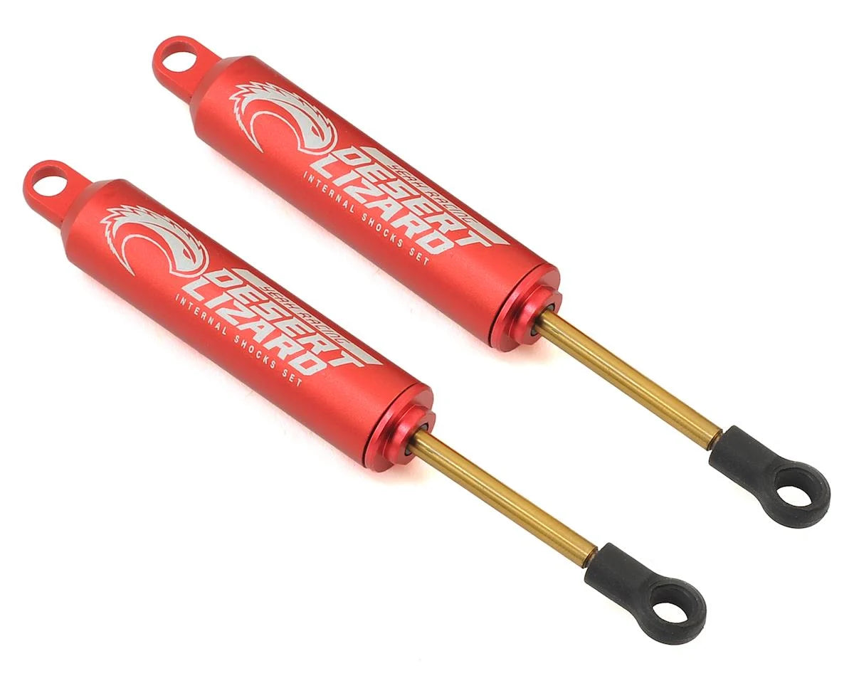 YEA-DDL-100 Yeah Racing Aluminum Desert Lizard Two Stage Internal Spring Shocks  (2) (110mm) | The RC Shop at Dr Dans