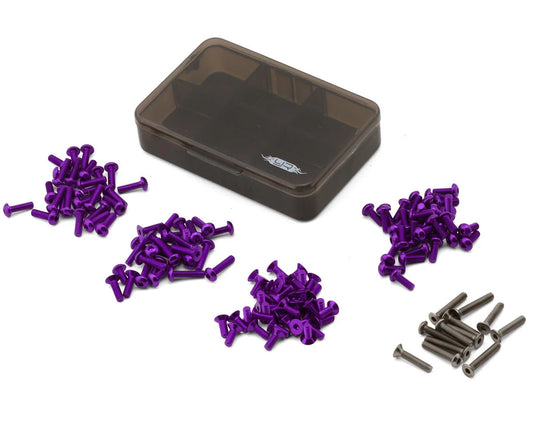 YEA-TSAS-0044   Yeah Racing Reve D RDX Assorted 7075 Aluminum & Titanium Screw Set w/Container   | The Rc Shop at DrDans