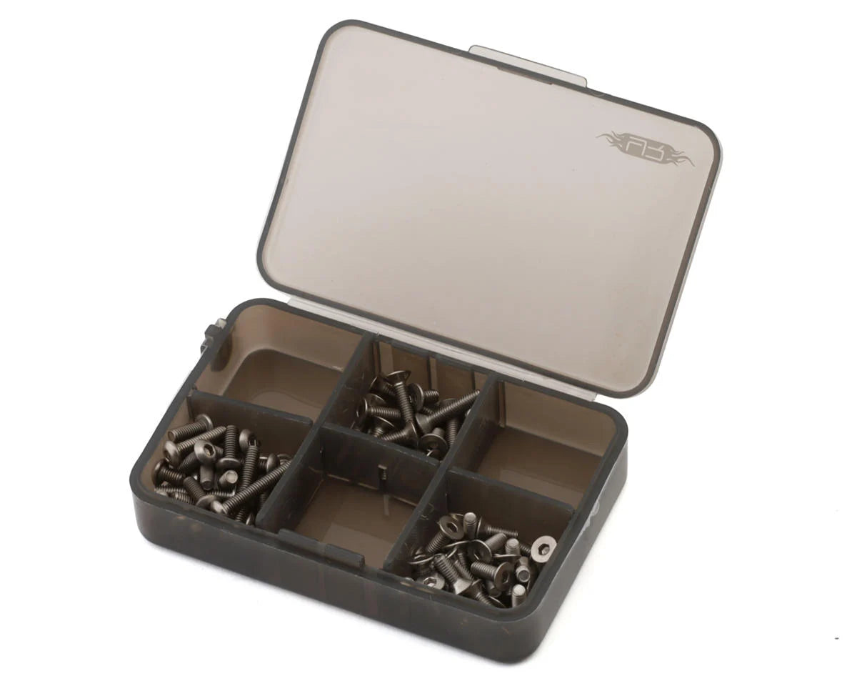 YEA-TSAS-0050      Yeah Racing MST RMX 4 S PRO Assorted Titanium Screws Set w/Container      | The RC Shop at Dr Dans