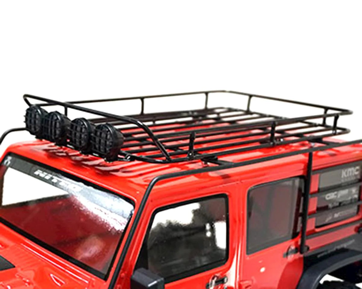YEA-YA-0561    Yeah Racing Metal Roll Cage w/Roof Rack & LED Light (AXID9060)   | The RC Shop at Dr Dans