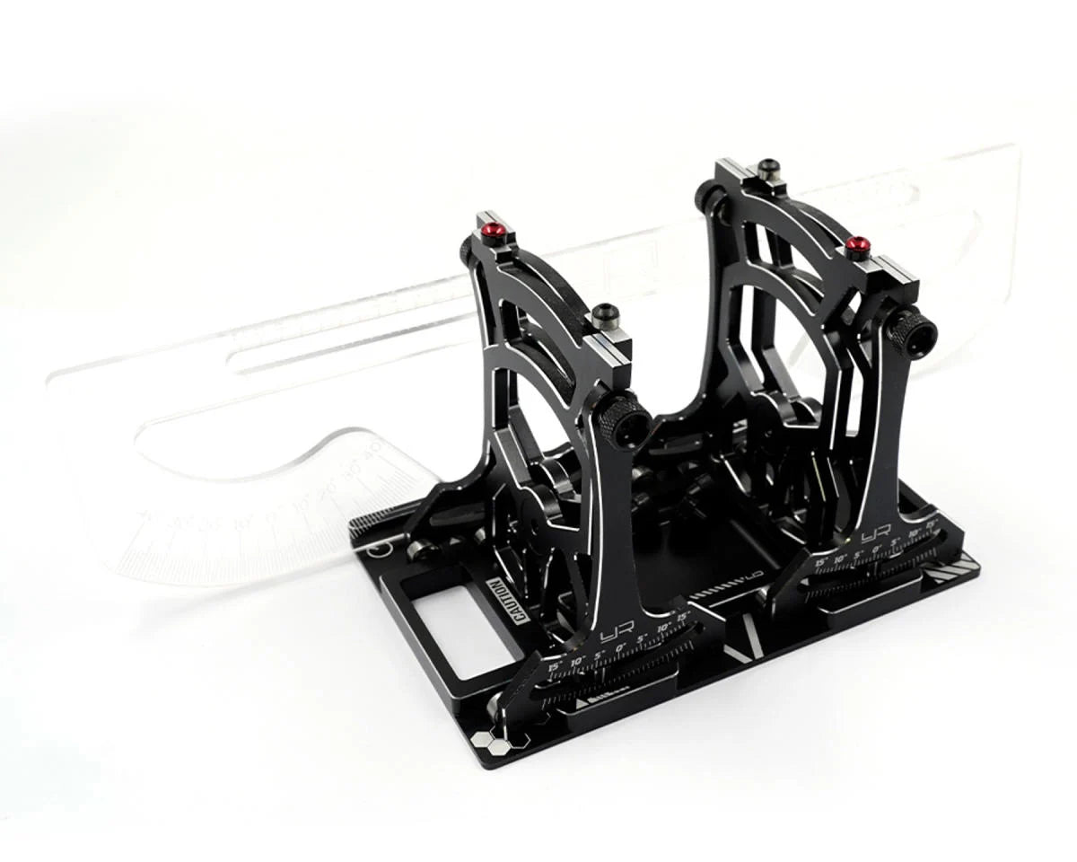 YEA-YT-0242BK  Yeah Racing Aluminum 1/10 Set-Up Station System Stand  | The RC Shop at Dr Dans