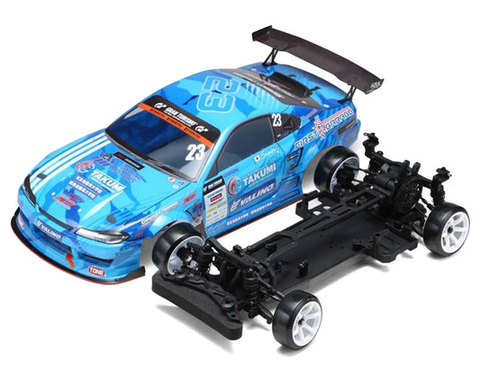 YOKDP-MS15 Yokomo RD2.0 "Rookie Drift" 1/10 RWD Drift Car Kit (Clear) w/Mercury Sayaka Special S15 Body