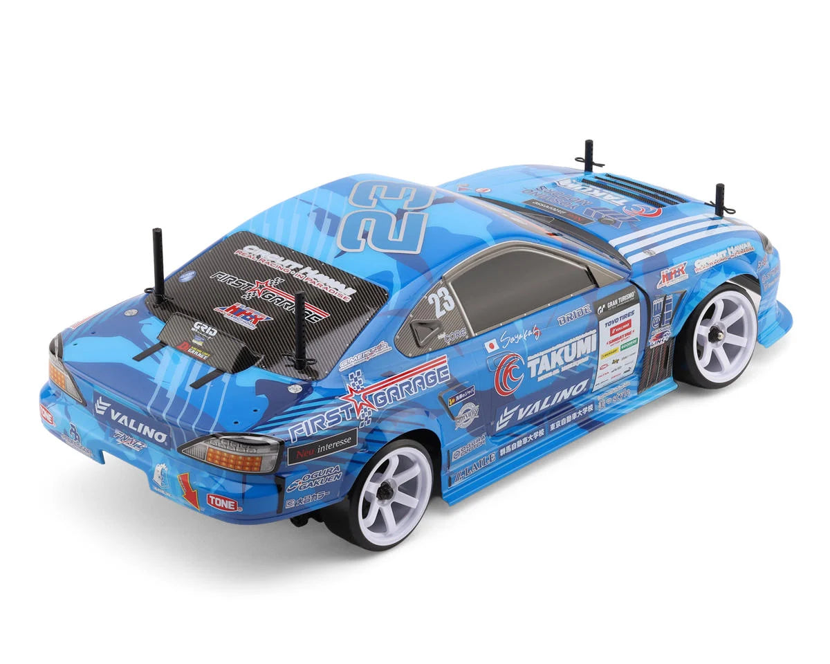 YOKDPR-MS15    Yokomo RD2.0 "Rookie Drift" 1/10 RWD RTR Electric Drift Car (Blue) w/Mercury Sayaka Special S15 Body   | The RC Shop at Dr Dans