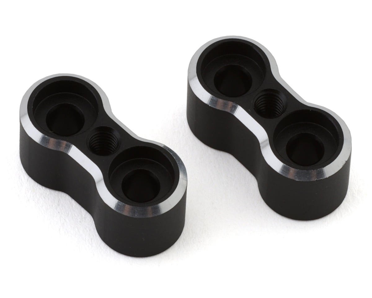 YOKRD-008RS   Yokomo RD2.0/SD2.0 Aluminum Rear Lower Shock Adapter (Black) (2)