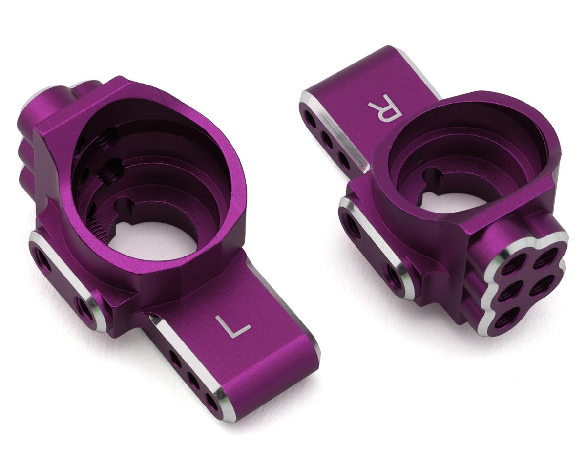 YOKRD-415AR  Yokomo Chamfered Aluminum Rear Hub Carrier (2) (RD2.0/SD3.0) - THE RC SHOP AT DRDAN
