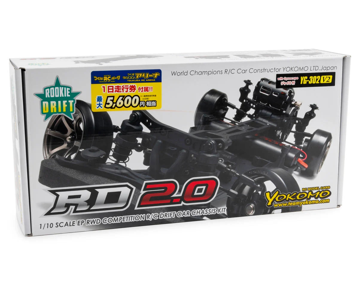 YOKRDR-020 Yokomo RD2.0 "Rookie Drift" 1/10 RWD Drift Car Kit  |The RC Shop at Dr Dans