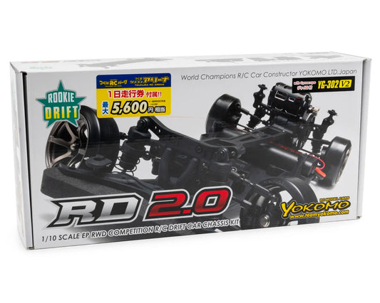 YOKRDR-020 Yokomo RD2.0 "Rookie Drift" 1/10 RWD Drift Car Kit  |The RC Shop at Dr Dans