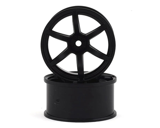 YOKRP-6213B8A Yokomo 12mm Hex Racing Performer Drift Wheels (Black) (2) (8mm Offset) | THE RC SHOP AT DRDANS