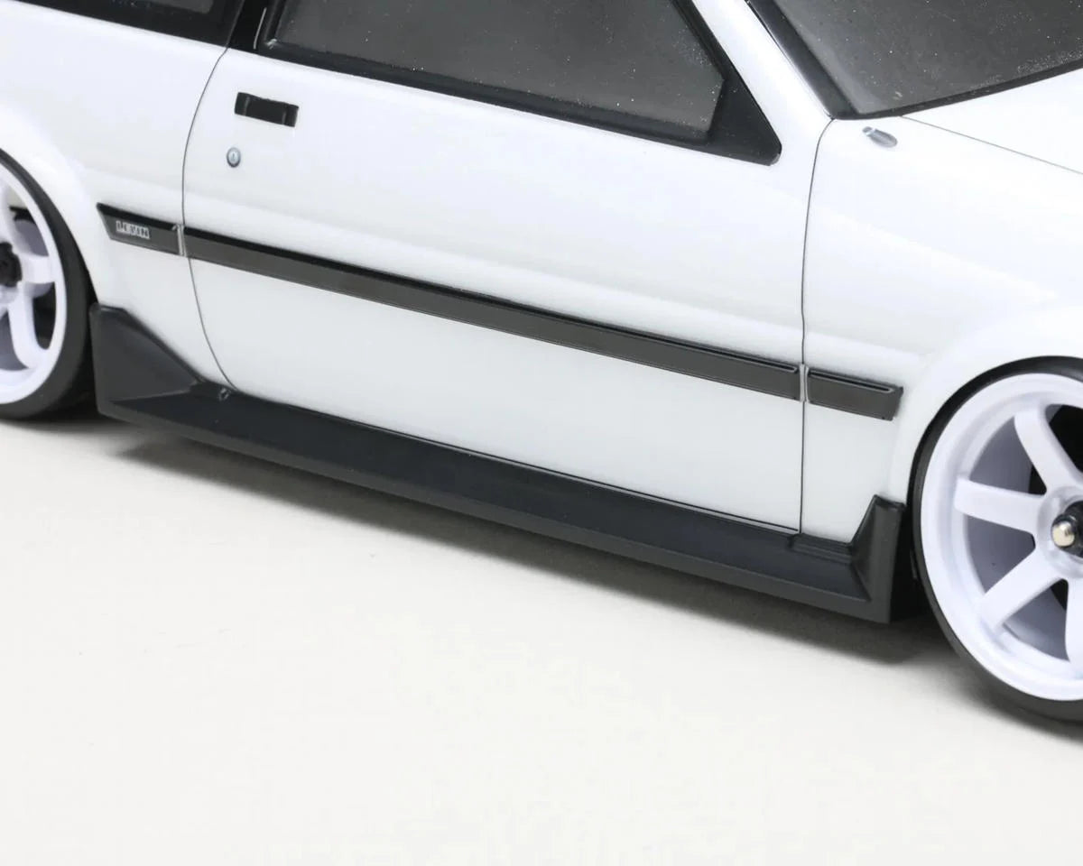 YOKSD-AE86L2P  /  YOKSD-AE86L3P    Yokomo Toyota Corolla Levin AE86 Body Aero Parts Set (Clear)     | The RC Shop at Dr Dans