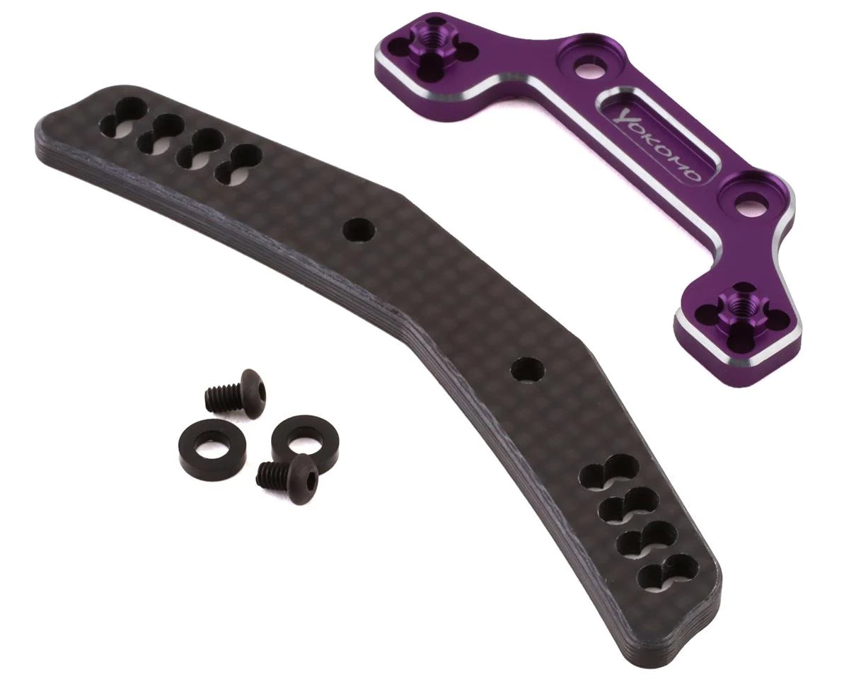 YOKY2-017AG   Yokomo Carbon Fiber/Aluminum Hybrid Front Shock Tower (YD-2/RD/SD)  | The RC Shop at Dr Dans