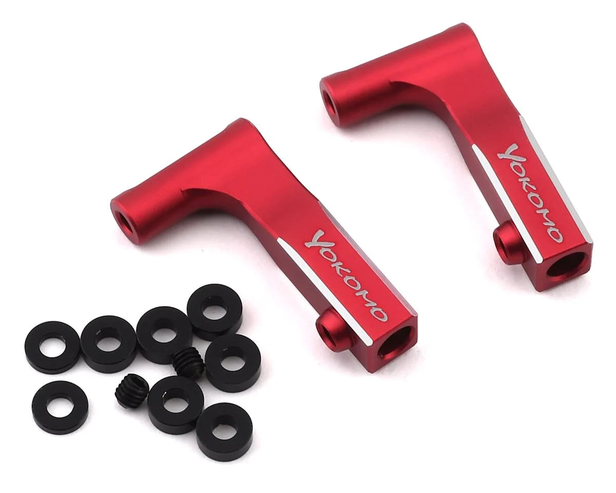 YOKY2-R08FUIA   Yokomo YD-2 Aluminum Front Upper L Arm Kit (Red)   | The RC Shop at Dr Dans