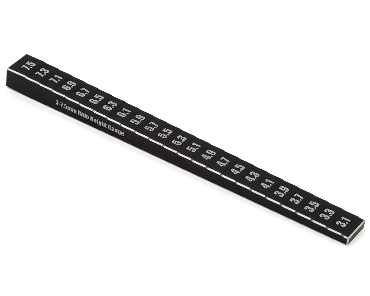 YOKYT-HGTC2   Yokomo Touring Car Aluminum Ride Height Gauge (Black) (3-7.5mm)   | The RC Shop at Dr Dans